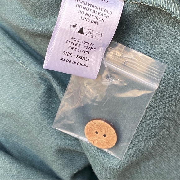 Chocolate Belted Corduroy Miniskirt NWT - Green - Picture 7 of 7